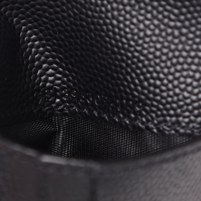 Saint Laurent Grain De Poudre Paris East West Wallet Black 6 of 7