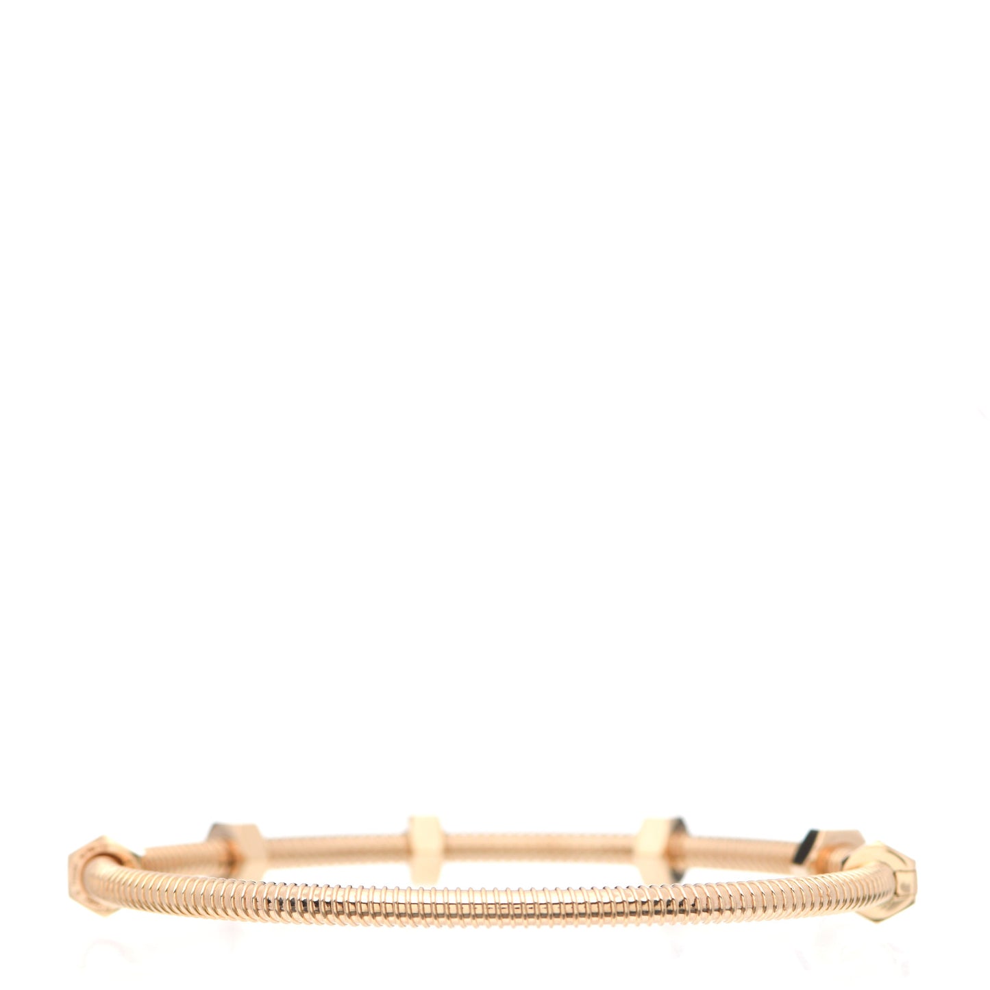 18K Pink Gold Ecrou de Cartier Bracelet 18