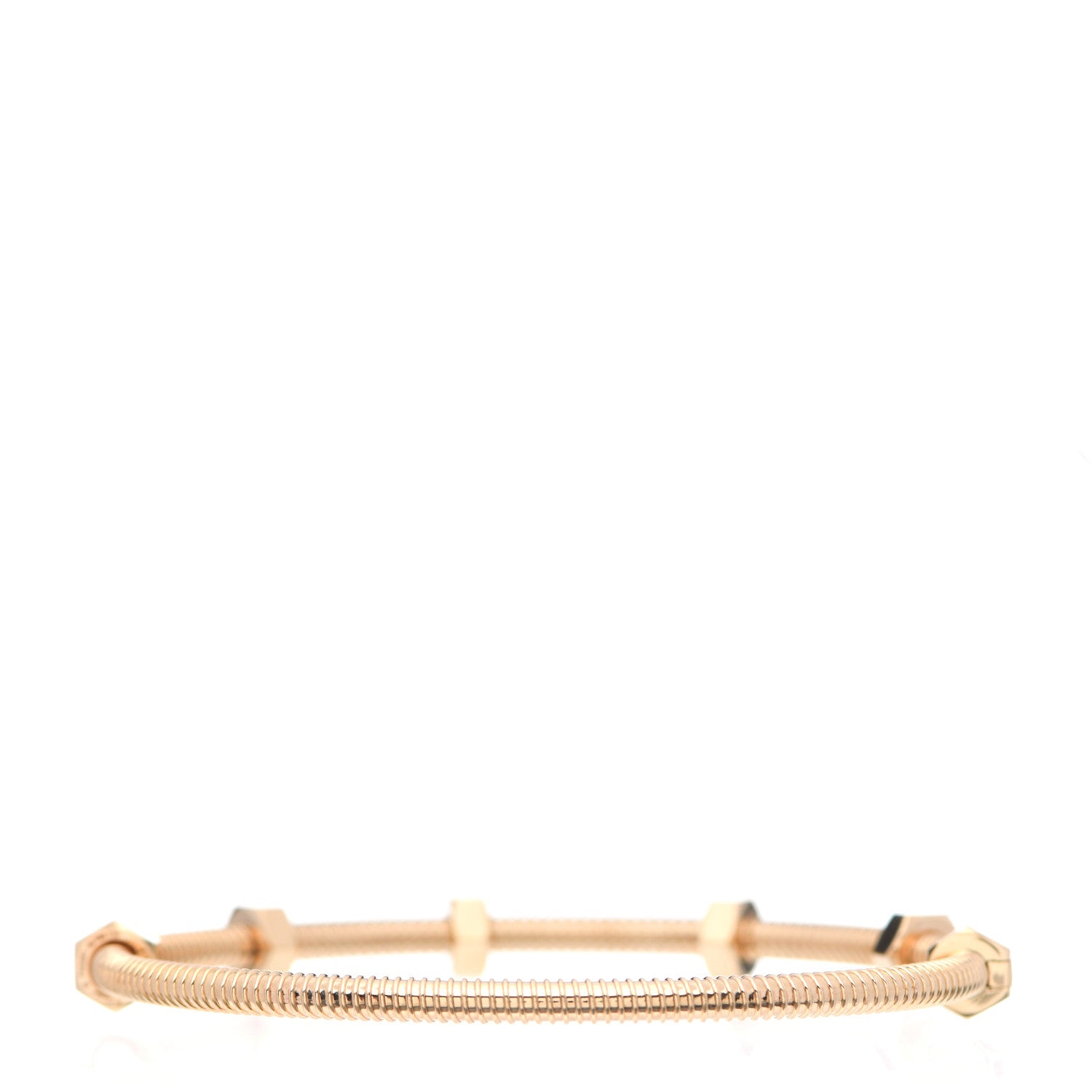 Cartier 18K Pink Gold Ecrou de Cartier Bracelet 18 3 of 4