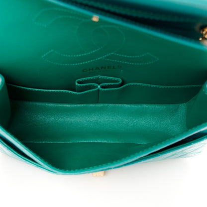 Chanel Aged Calfskin Quilted 2.55 Reissue 225 Flap Green 5 of 10
