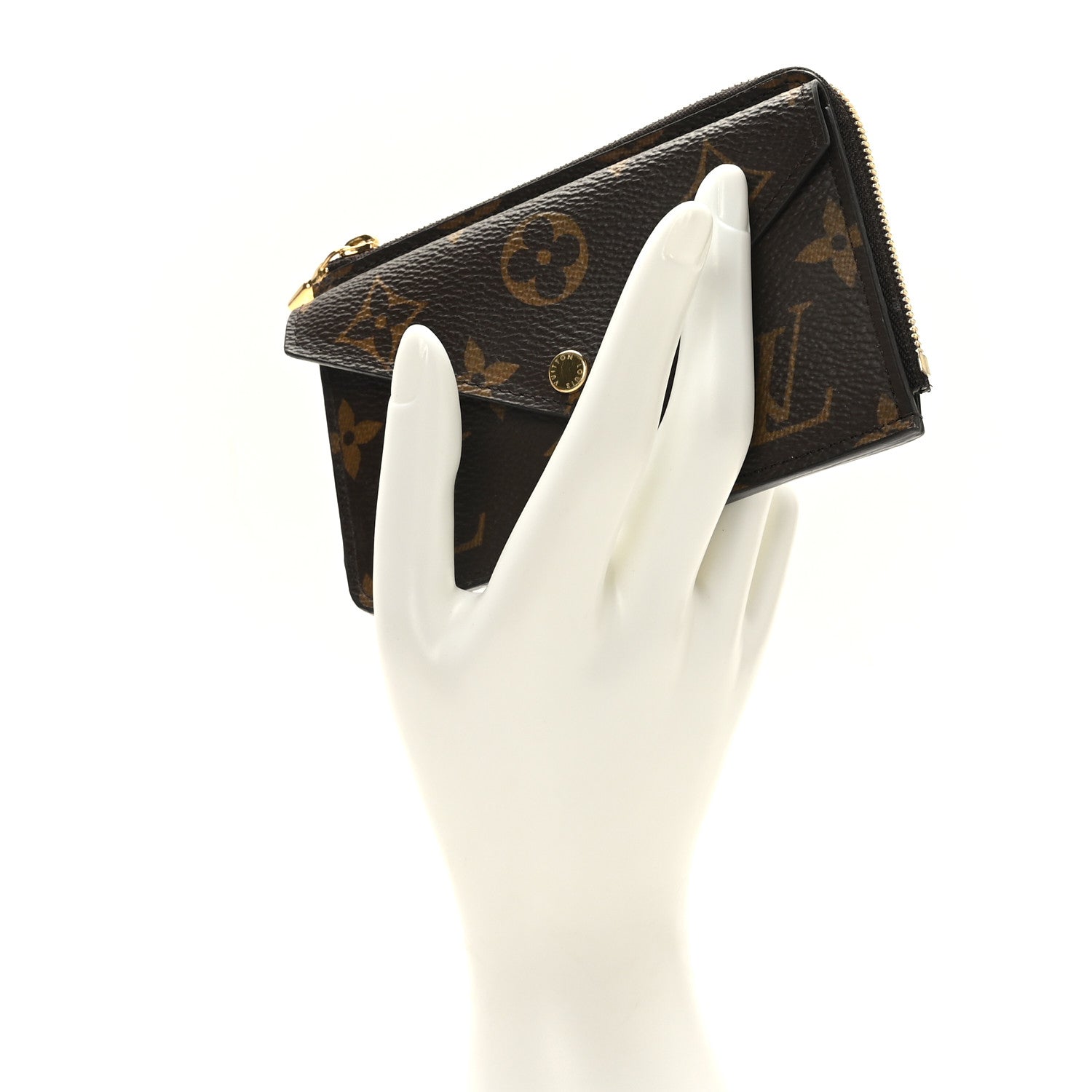 Louis Vuitton Monogram Recto Verso Card Holder Black 2 of 7