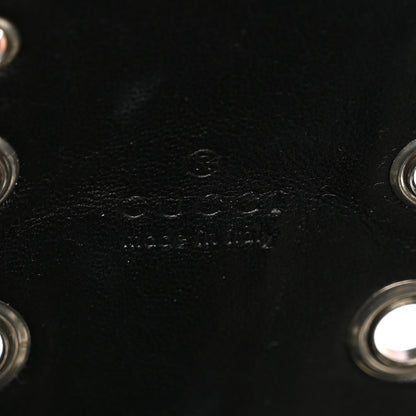 Gucci Calfskin Ha Ha Ha Jackie 1961 Eyelet Hobo Black 6 of 9