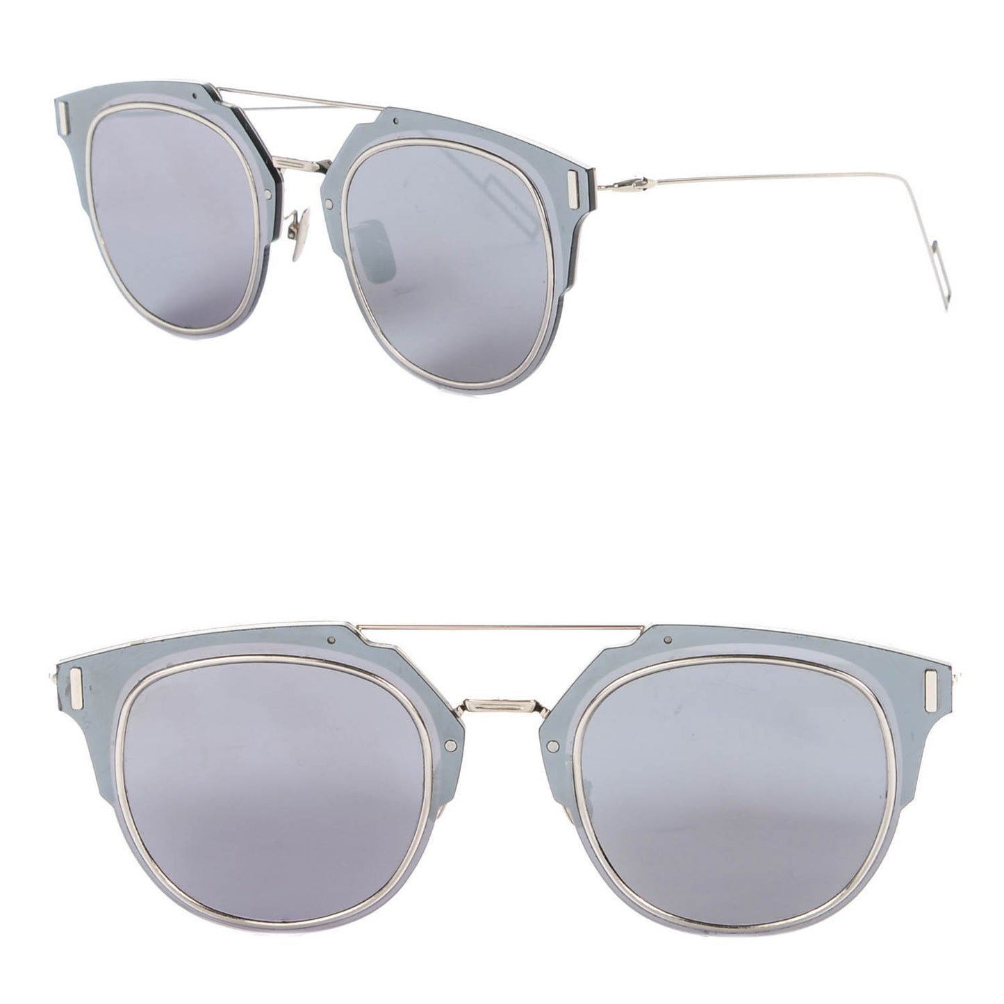 Composit 1.0 Round Sunglasses Silver