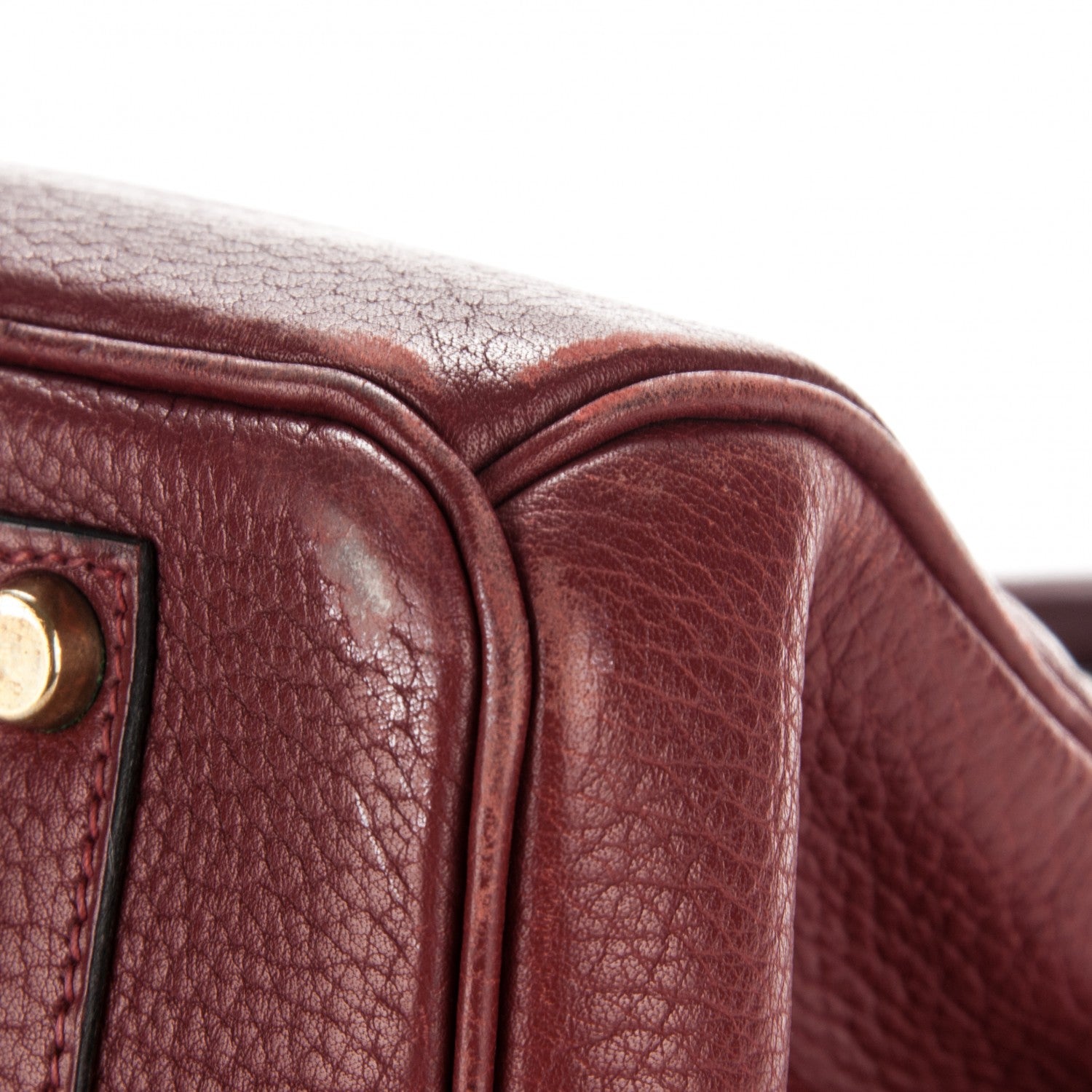 Hermes Chevre de Coromandel Birkin 35 Rouge H 9 of 12