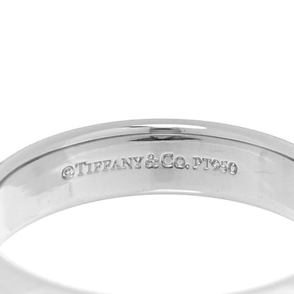 Tiffany Platinum 4.5mm Classic Wedding Band Ring 58 8.25 4 of 4