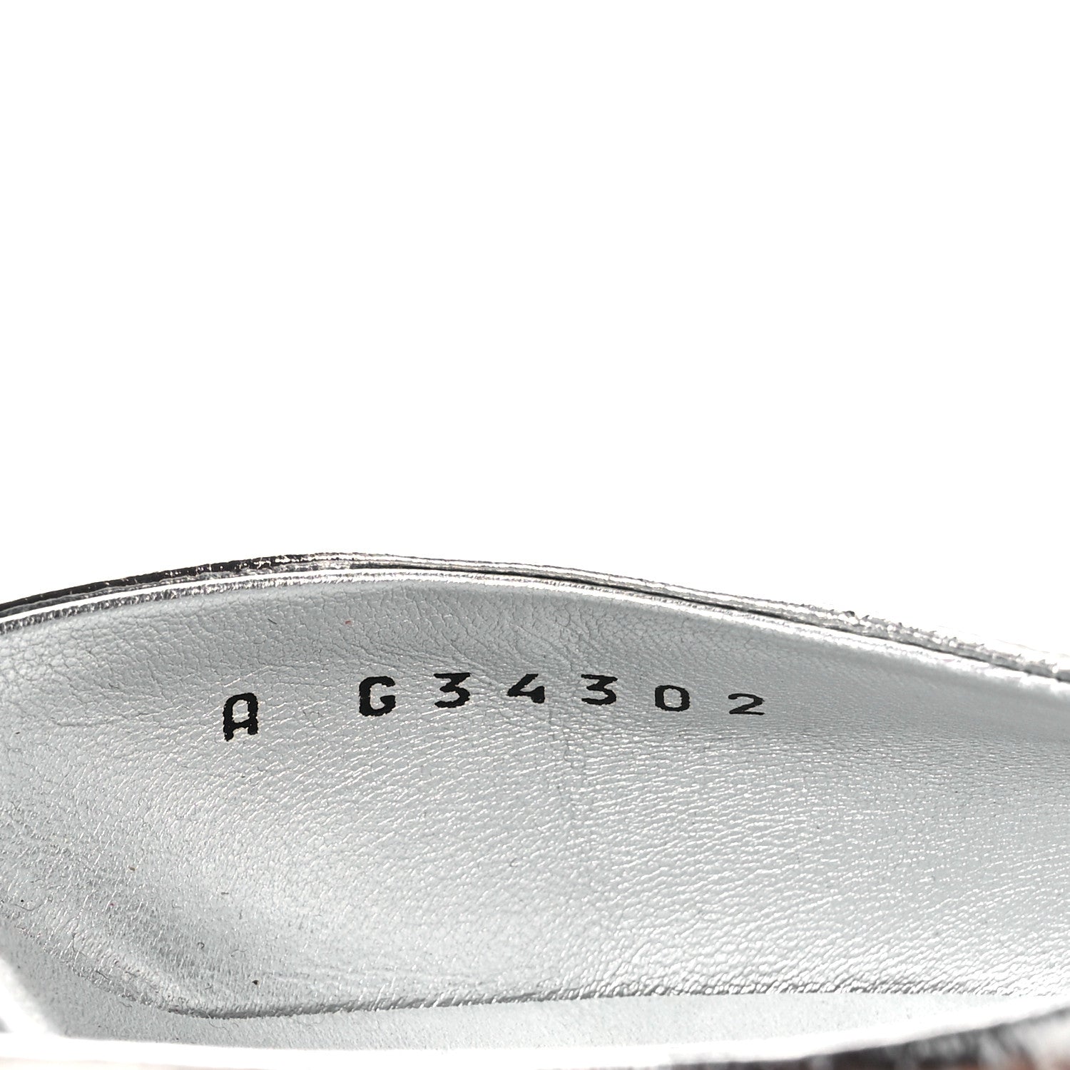 Chanel Metallic Goatskin CC Mules 39.5 Silver 10 of 12