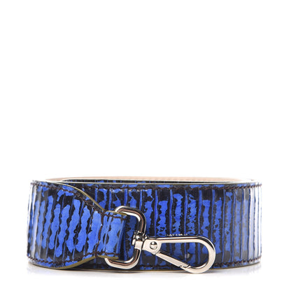 Fendi Elaphe Strap You Neon Blue 1 of 8