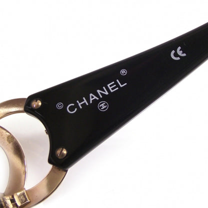 Chanel CC Logo Sunglasses 02461 Gold/Black 6 of 7