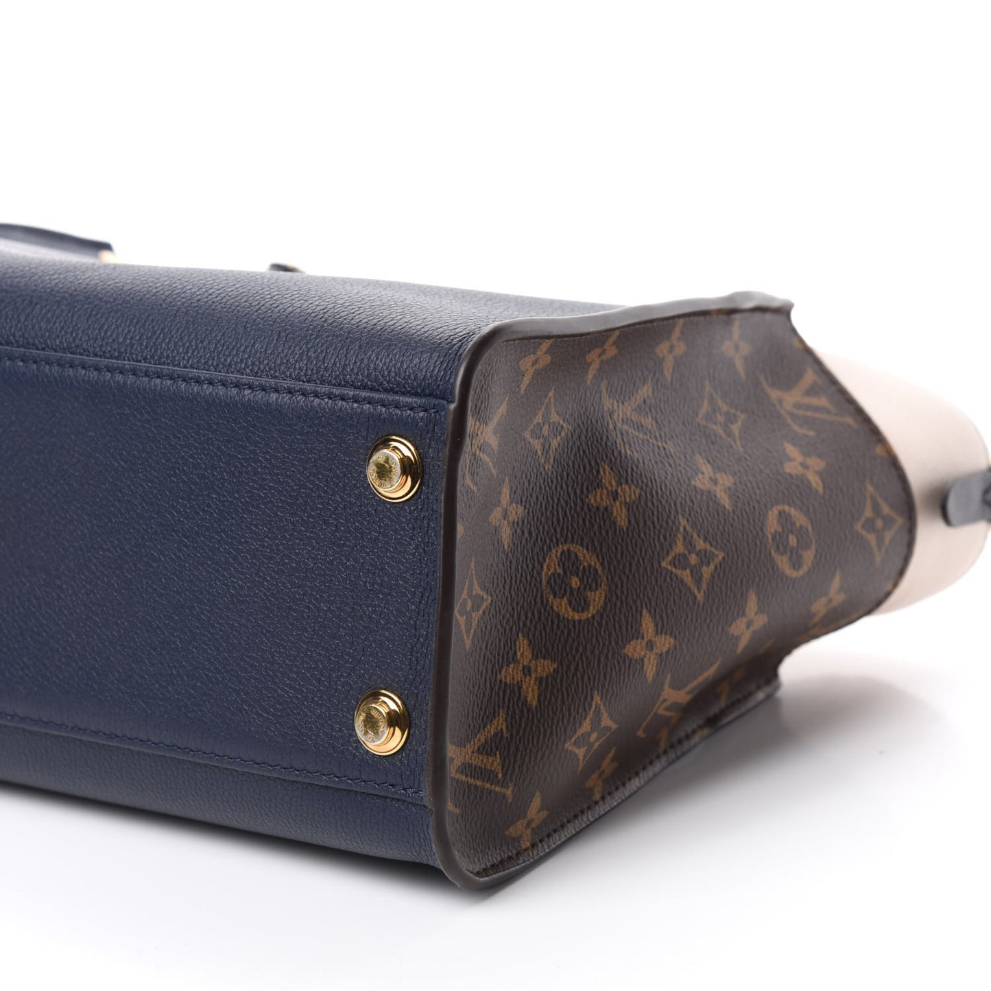Calfskin Monogram On My Side Marine