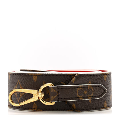 Louis Vuitton Monogram Bandouliere Shoulder Strap Red 1 of 4
