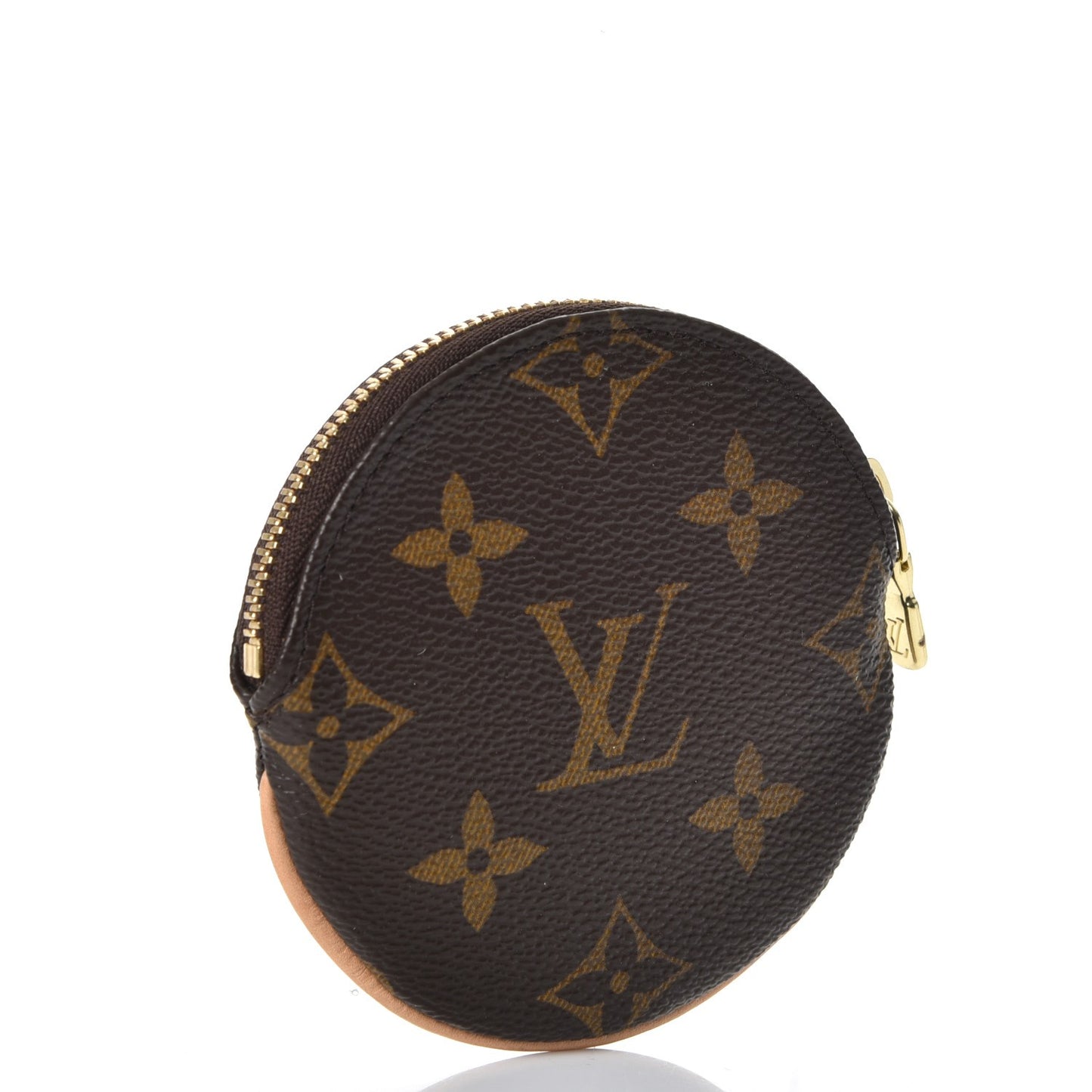 Monogram Round Coin Purse