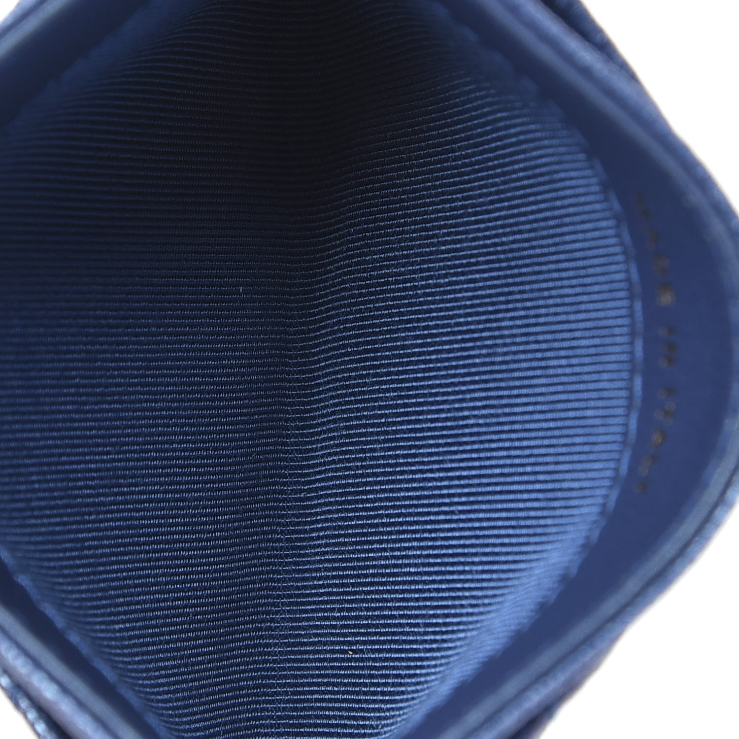 Chanel Iridescent Caviar Quilted Card Holder Dark Blue 5 of 9