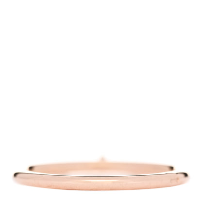Hermes 18K Rose Gold Gambade H Ring 49 4.75 3 of 6