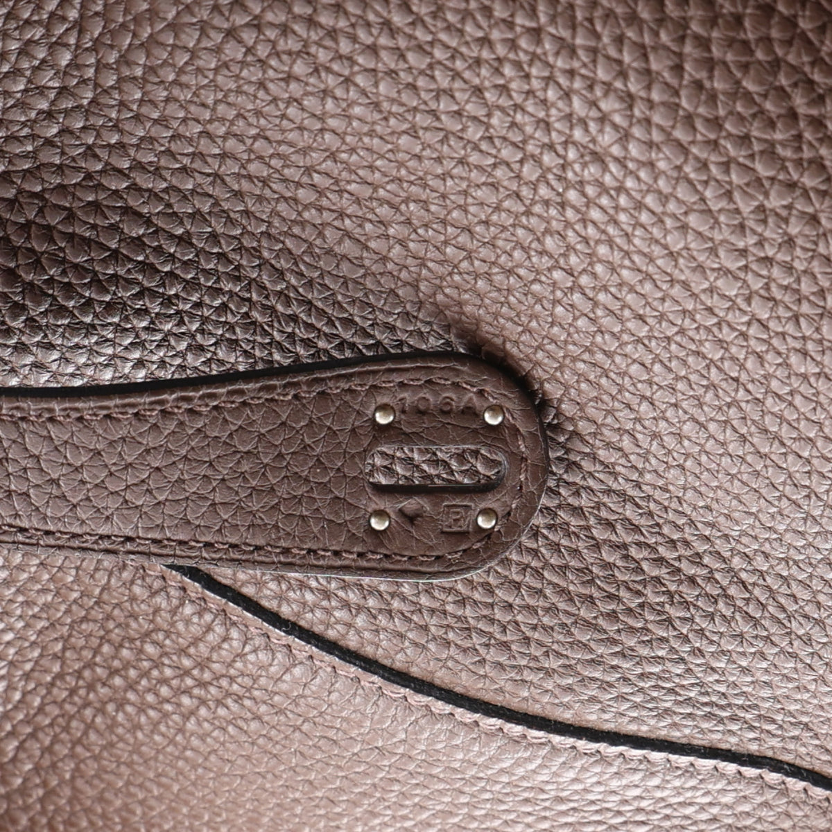 Hermes Taurillon Clemence Lindy 34 Cacao 7 of 10