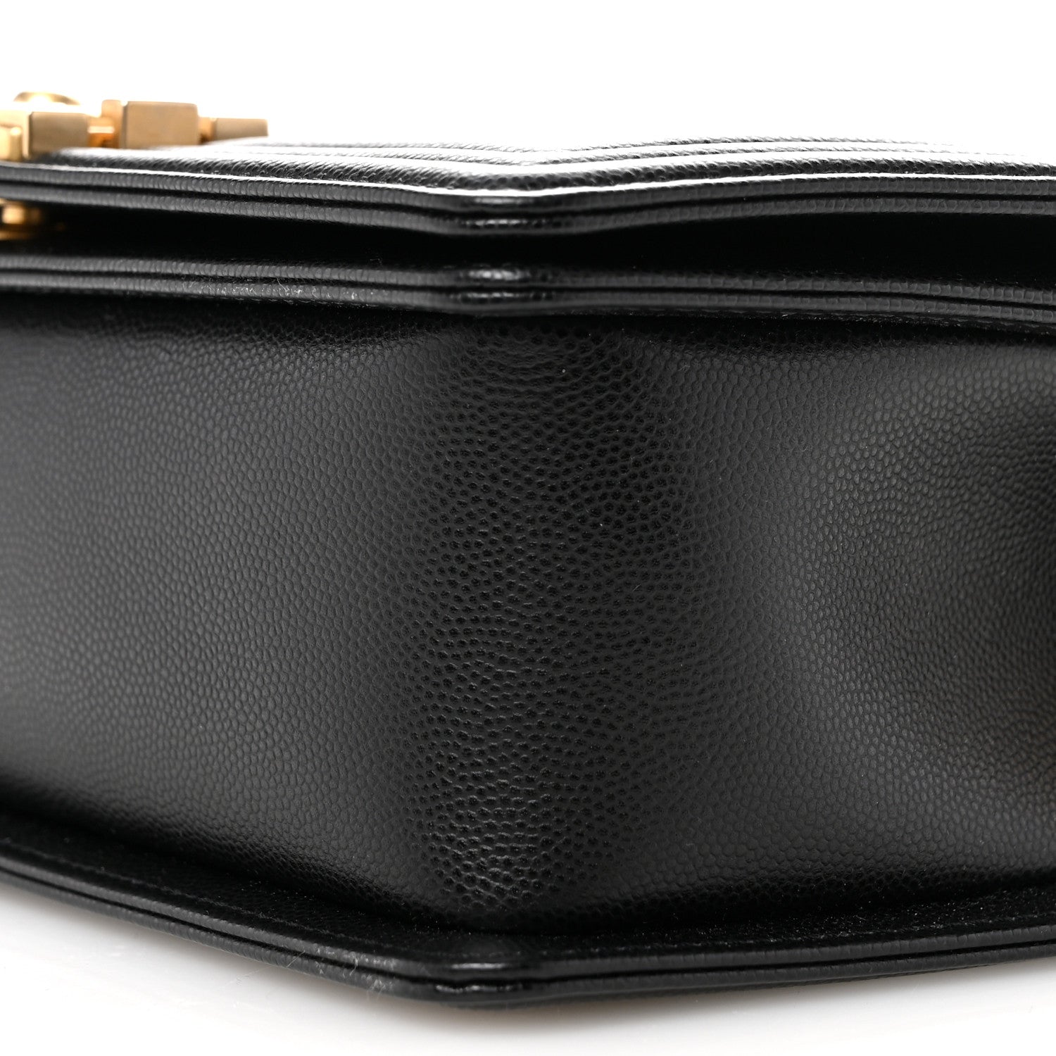 Chanel Caviar Quilted Medium Boy Flap Black 10 of 11