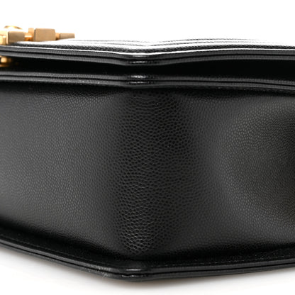 Chanel Caviar Quilted Medium Boy Flap Black 10 of 11