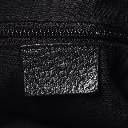 Gucci Monogram Medium Abbey Convertible Tote Black 7 of 9