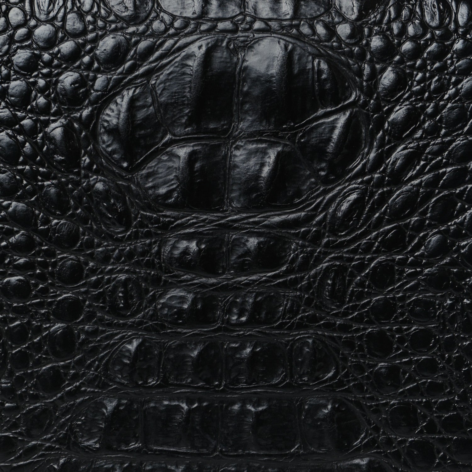 Alexander Wang Calfskin Crocodile Embossed Small Lia Sling Black Pale Gold Hardware 8 of 13