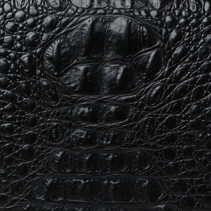 Alexander Wang Calfskin Crocodile Embossed Small Lia Sling Black Pale Gold Hardware 8 of 13