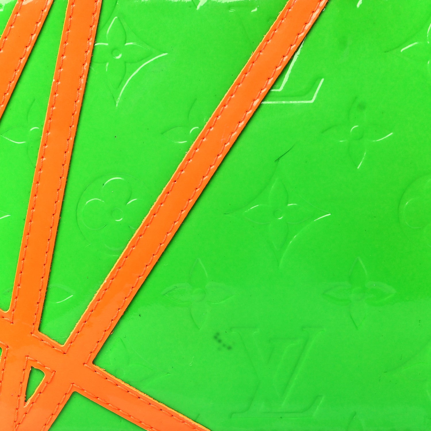 Louis Vuitton Patent Fluo Lexington with Chain Strap Green 9 of 9