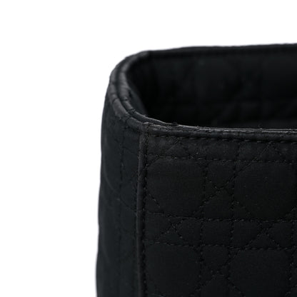 Christian Dior Nylon Cannage Large Lady Dior Black 12 of 14