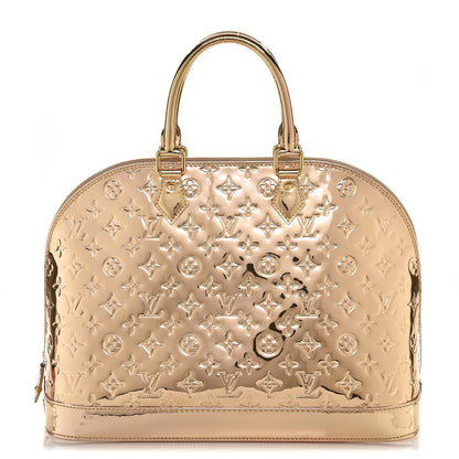 Louis Vuitton Monogram Miroir Alma MM Gold 1 of 7