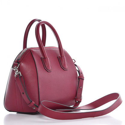 Givenchy Sugar Goatskin Mini Antigona Fig Pink 3 of 13