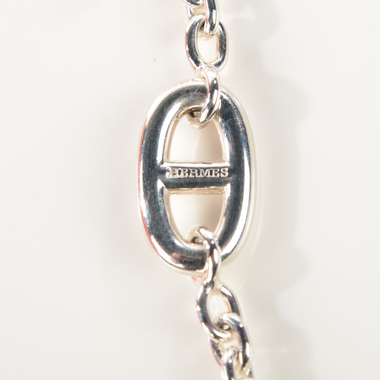 Hermes Sterling Silver Farandole Necklace 120 4 of 6