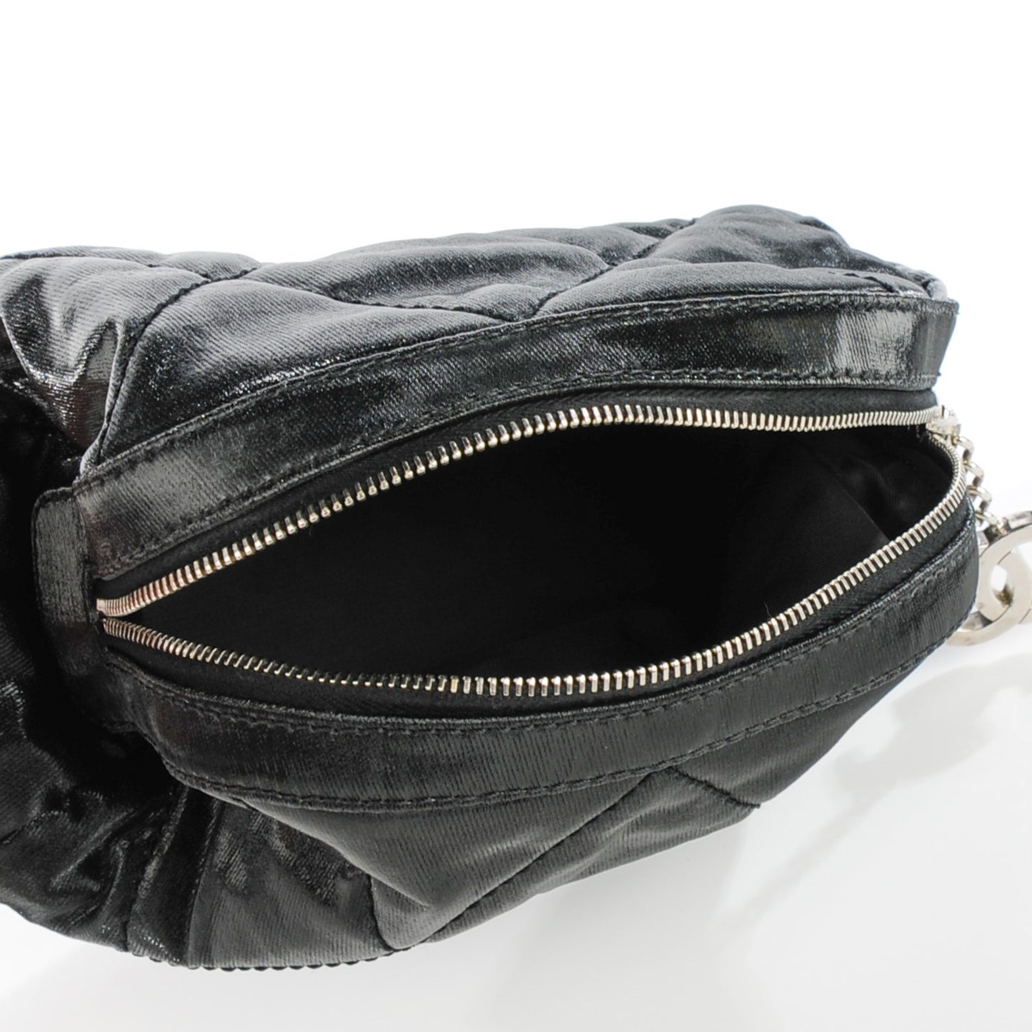 Coated Canvas Le Marais Cosmetic Pouch Black