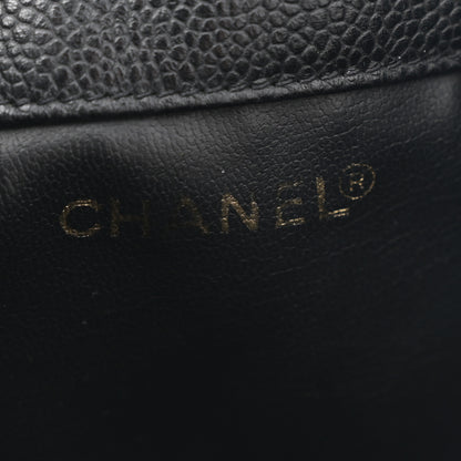 Chanel Caviar CC Drawstring Shoulder Bag Black 6 of 12