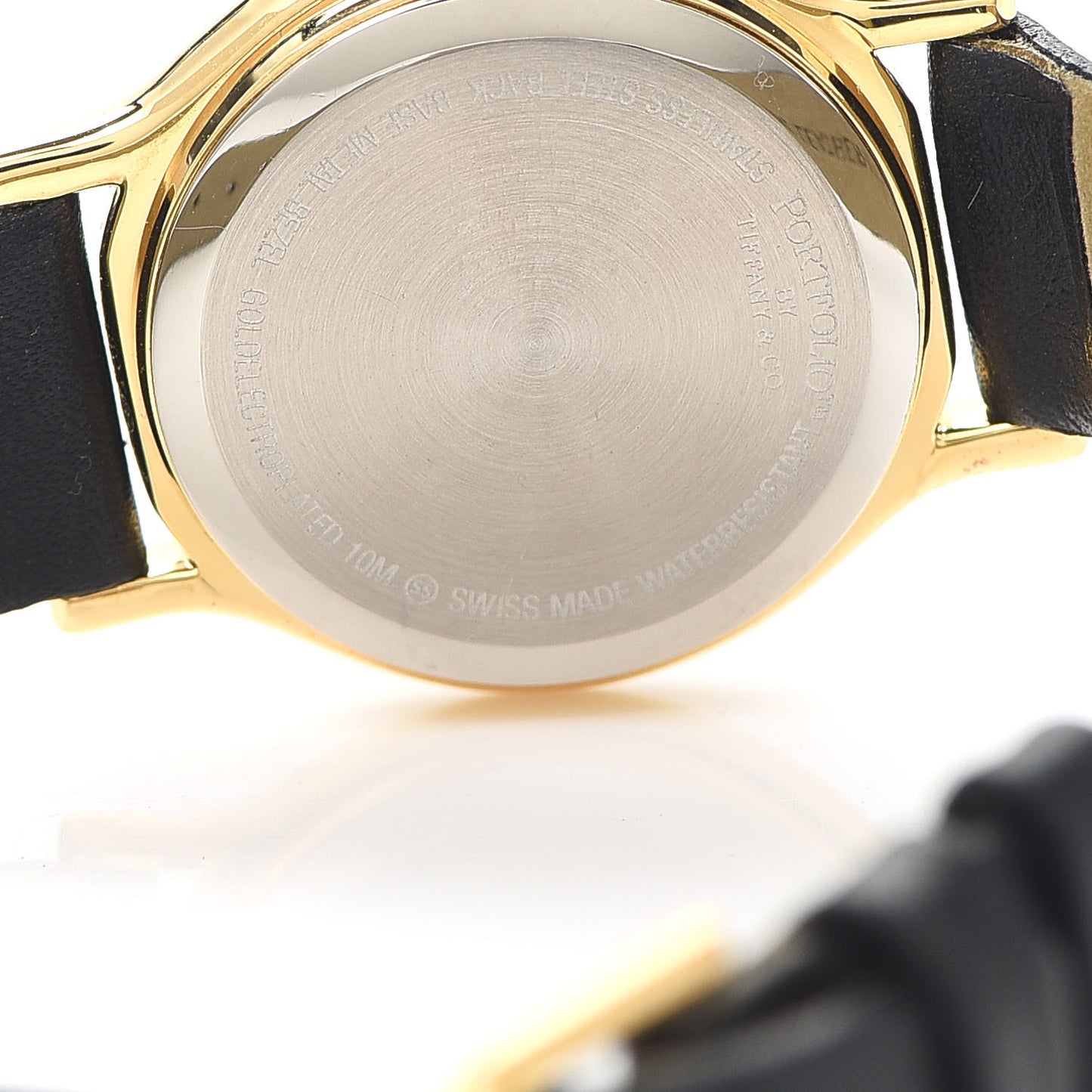Stainless Steel Calfskin 24mm Portfolio Quartz Watch