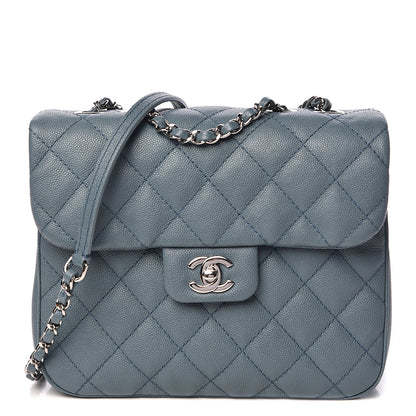 Chanel Caviar Quilted Medium Urban Companion Flap Blue 1 of 16