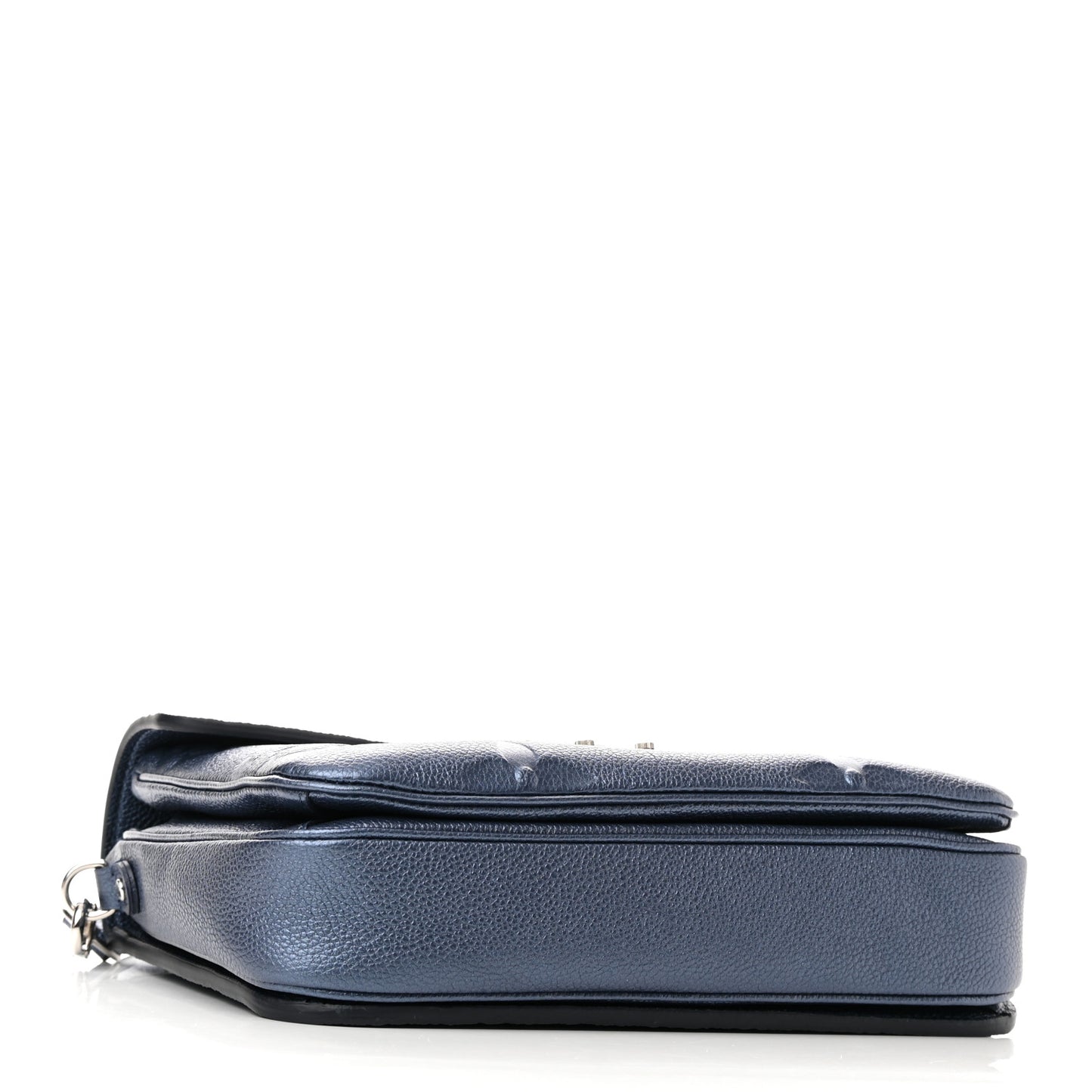Metallic Empreinte Monogram Giant Pochette Metis Navy Nacre