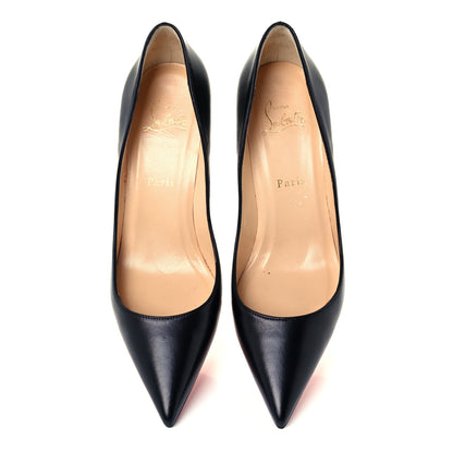 Christian Louboutin Shiny Nappa Apostrophy 85 Pumps 38.5 Black 5 of 11