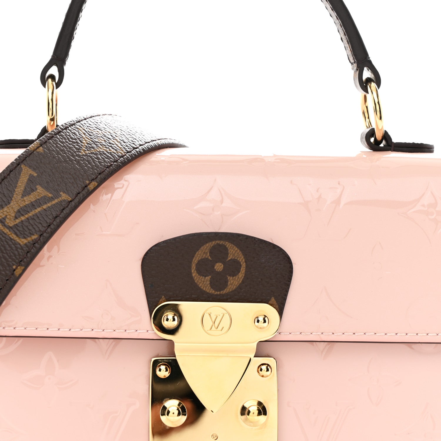 Louis Vuitton Vernis Epi Monogram Spring Street Rose Ballerine 8 of 10