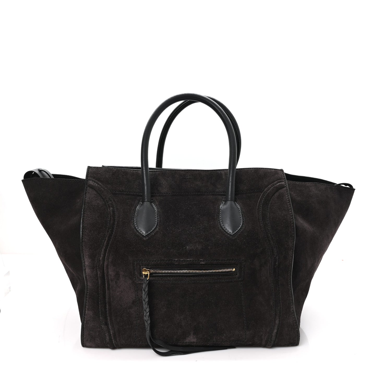 Suede Large Phantom Luggage Anthracite