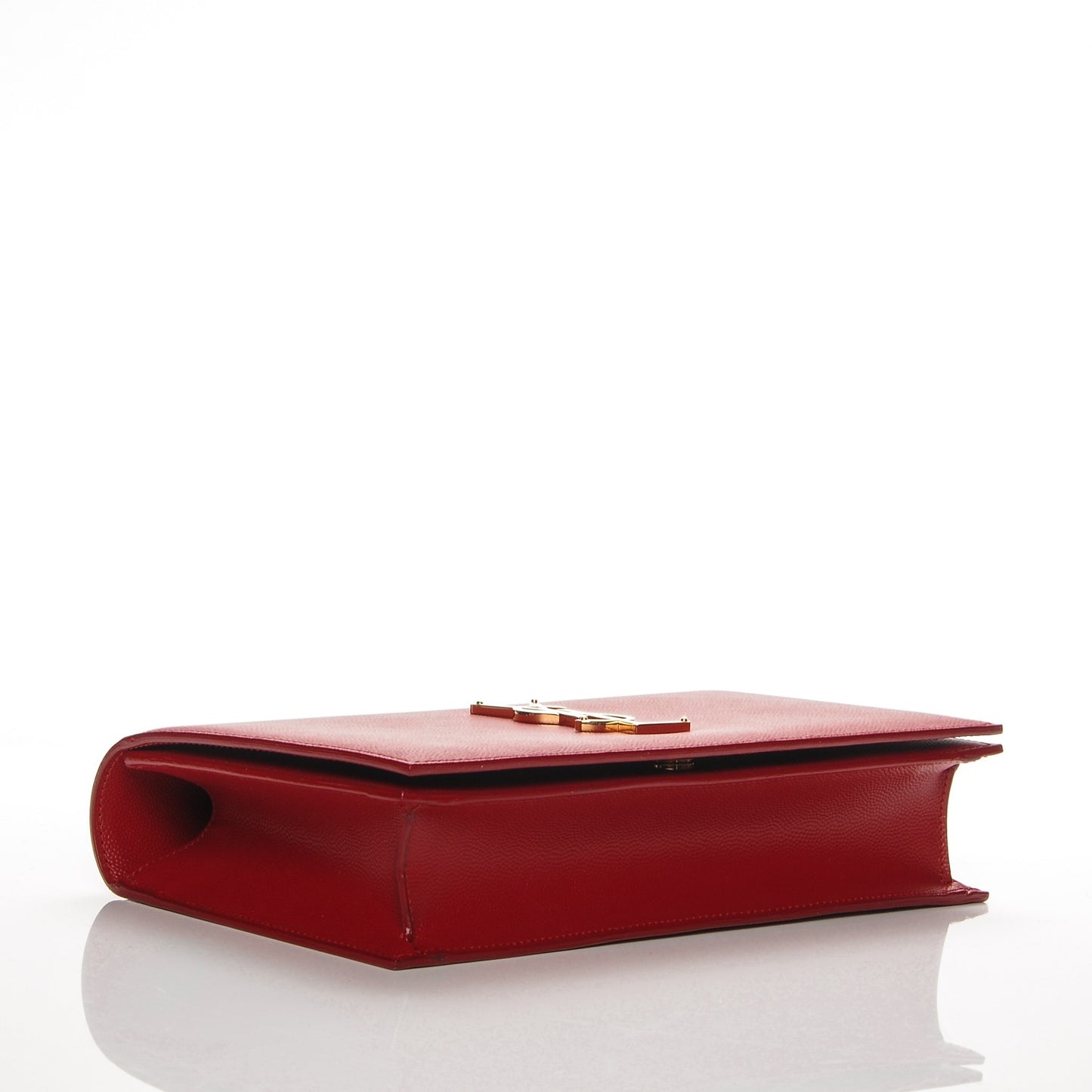 Grain De Poudre Classic Monogram Clutch New Red