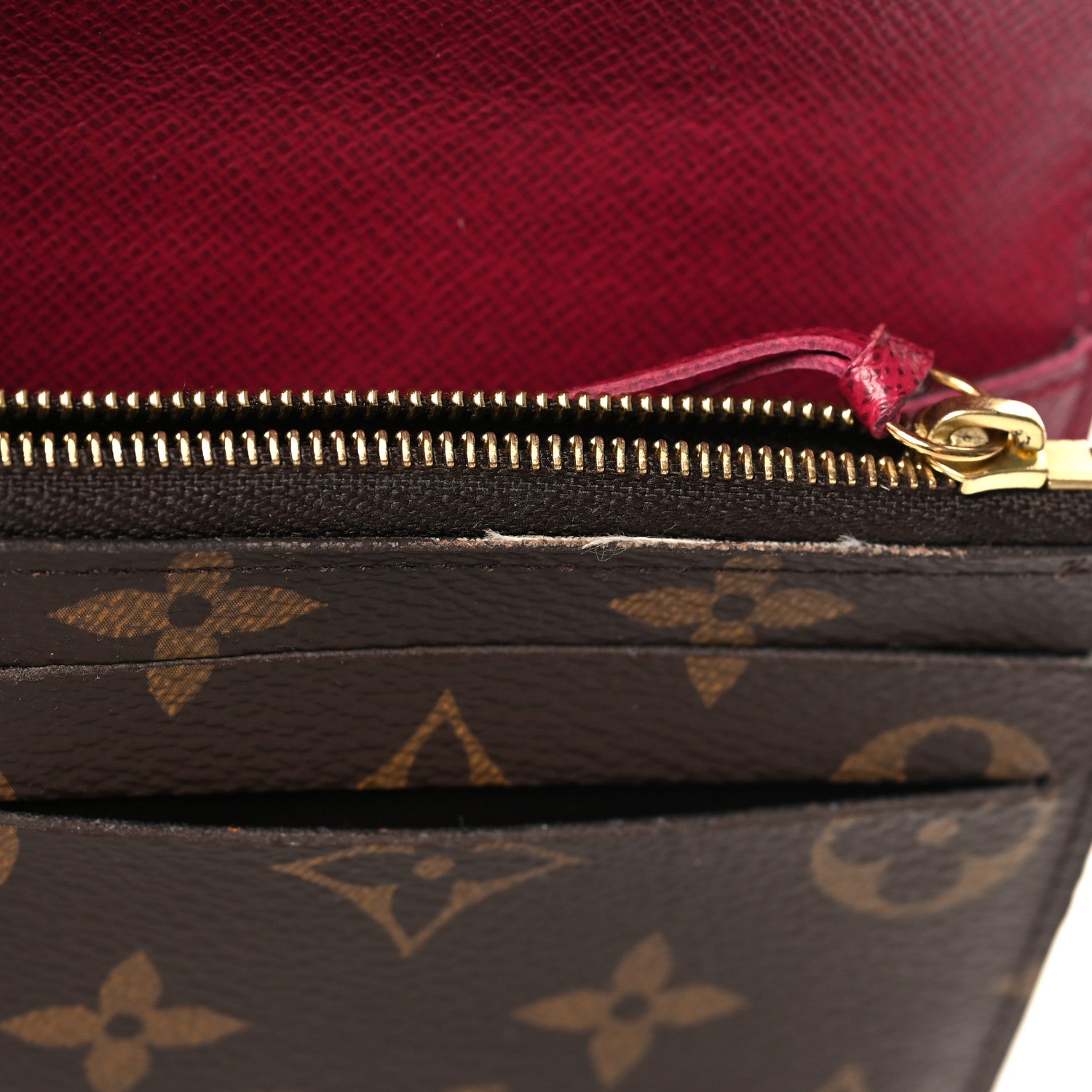 Louis Vuitton Monogram Emilie Wallet Fuchsia 8 of 8