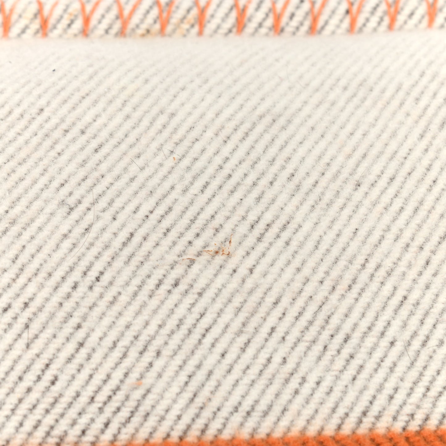 Wool Cashmere Avalon Pillow PM Ecru Potiron