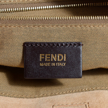 Fendi Zucca Large Hobo Tobacco 6 of 11