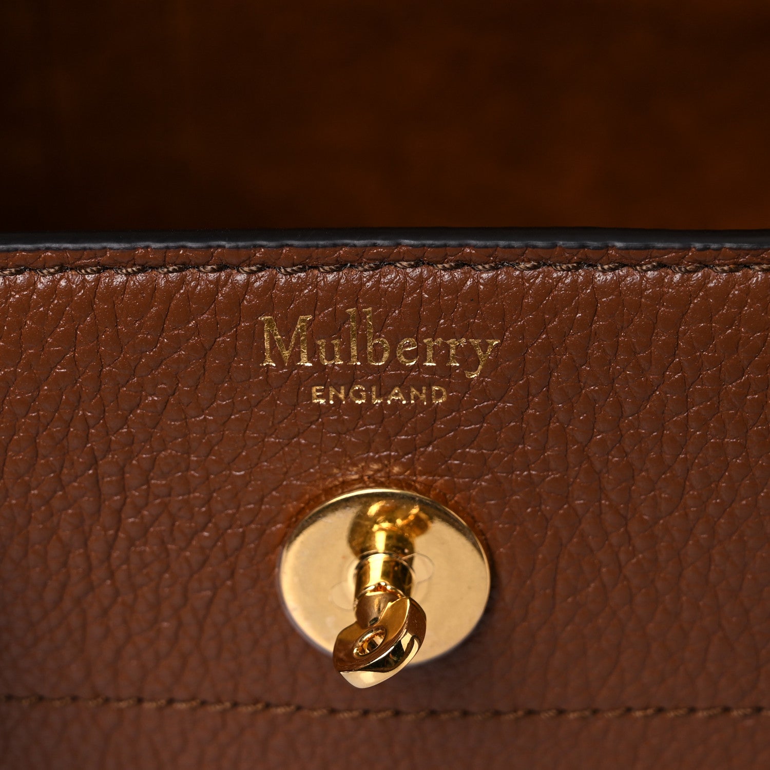 Mulberry Classic Grain Small Bayswater Oak 6 of 10