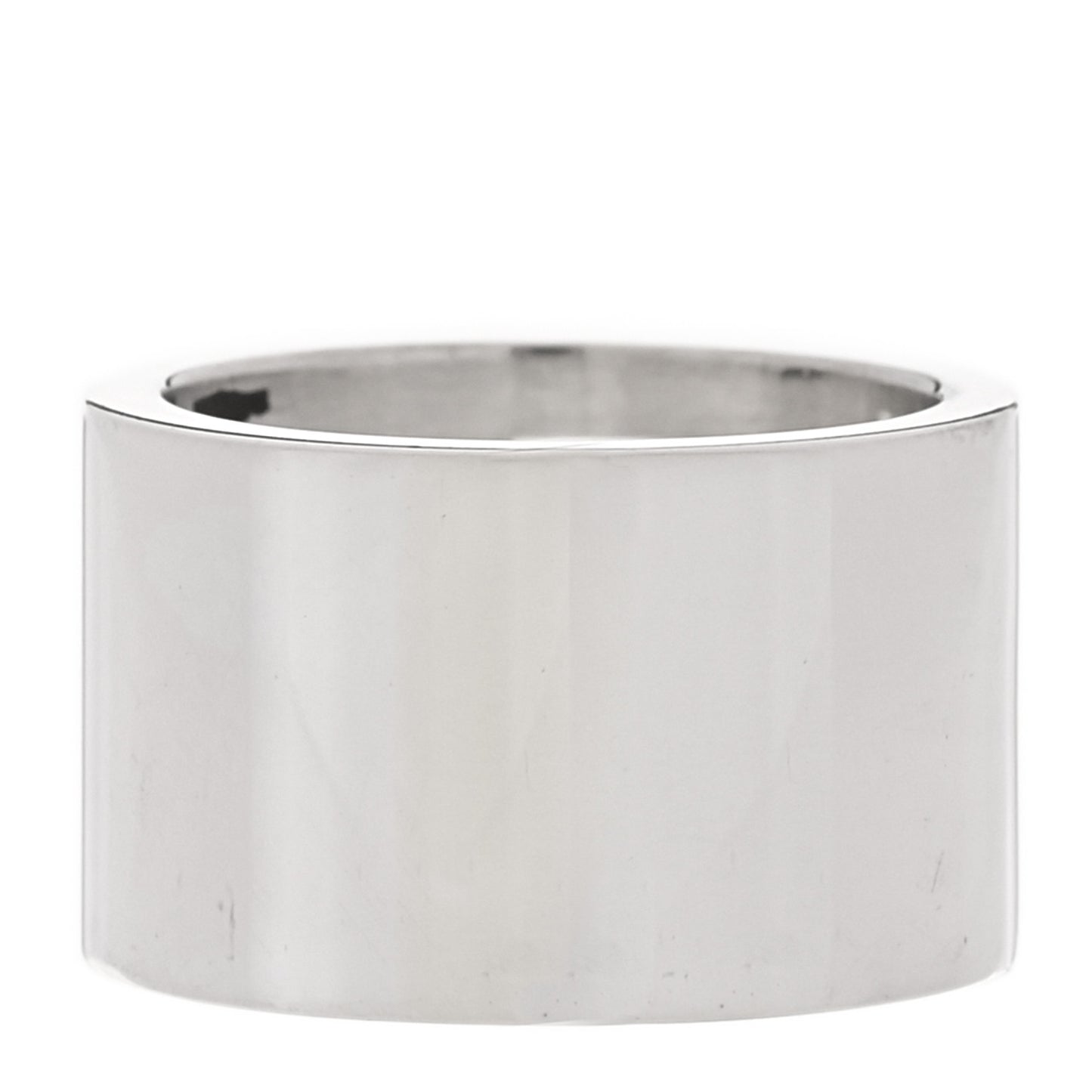 Sterling Silver Wide G Cutout Ring 49 5