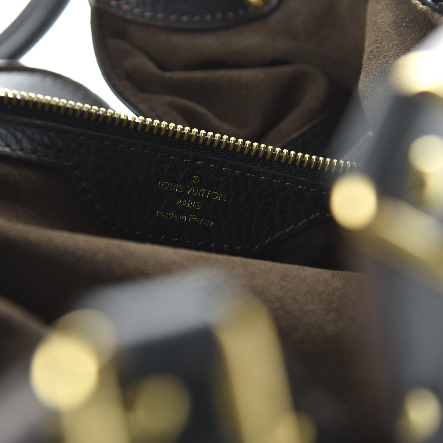 Louis Vuitton Mahina L Black 8 of 11