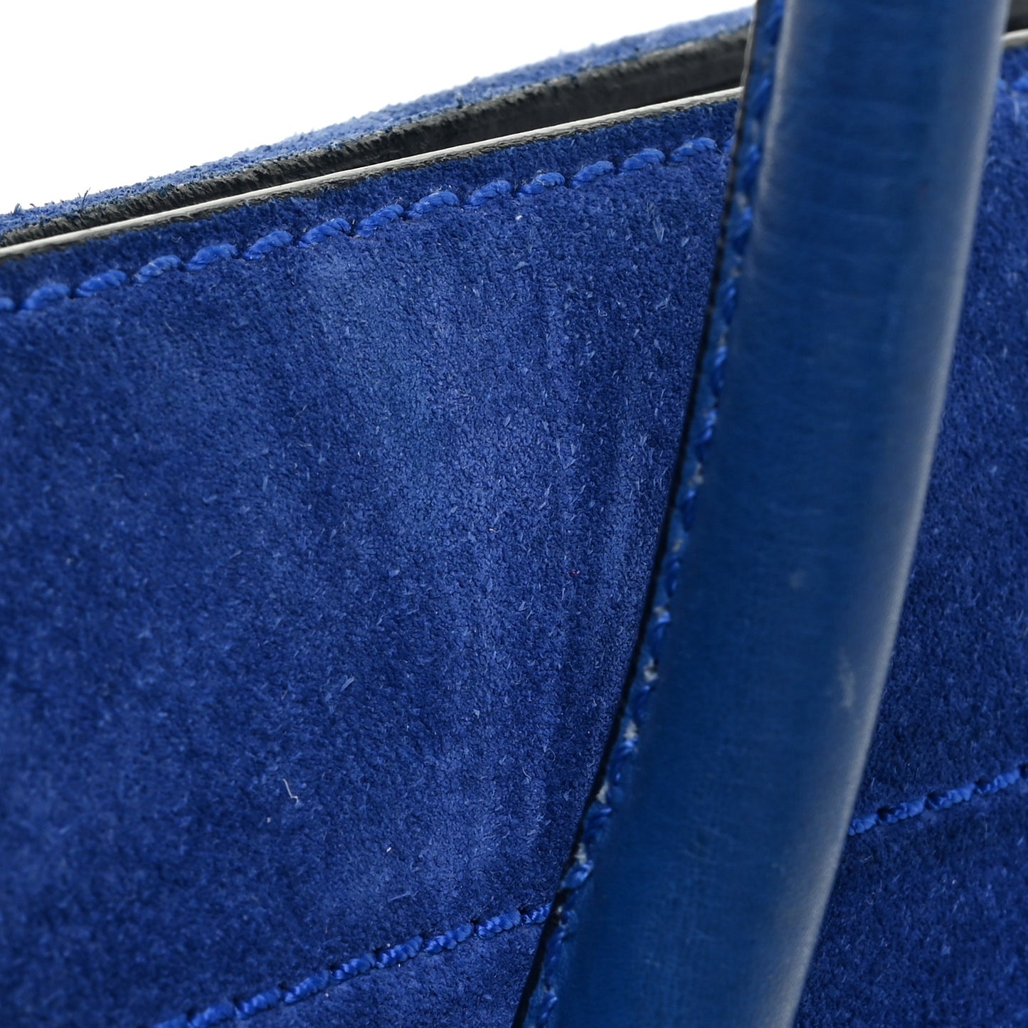 Suede Medium Phantom Luggage Colbalt Blue