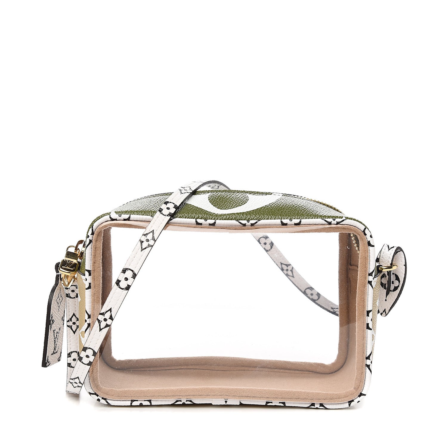 Monogram Giant Beach Pouch Kaki
