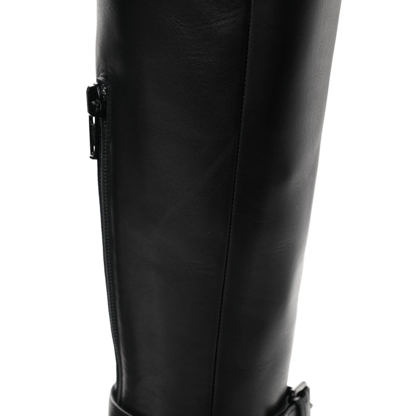 Calfskin Karialta 70 Over The Knee Boots 37.5 Black