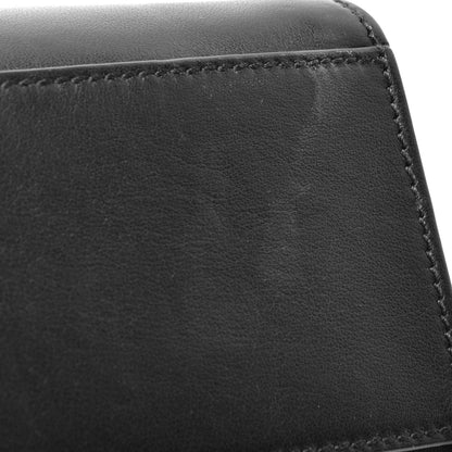 Gucci Calfskin Marmont Ribbon Top Handle Bag Black 10 of 10