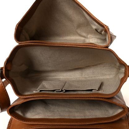Gucci Grained Calfskin Medium Marrakech Flap Messenger Bag Brown 5 of 16