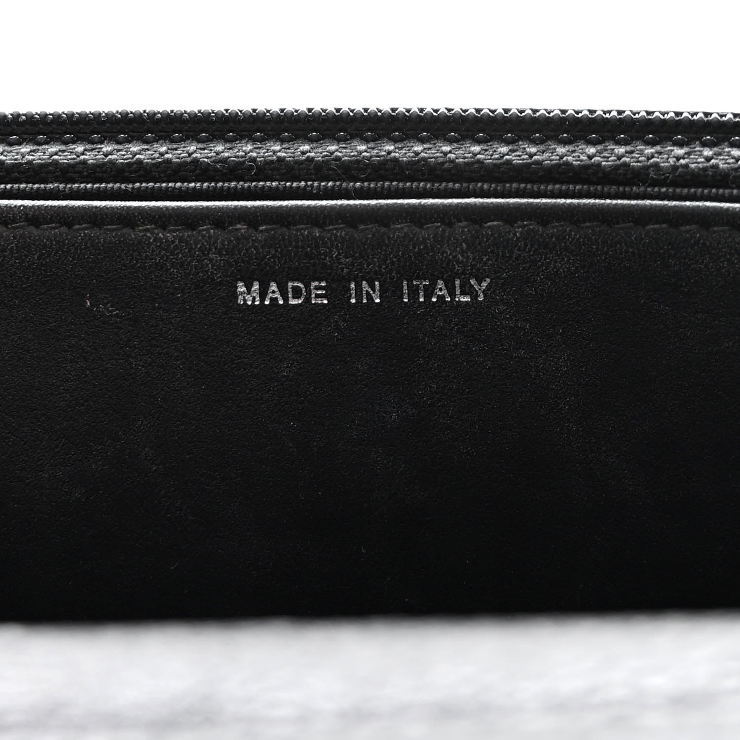 Chanel Crumpled Calfskin Quilted Wallet On Chain WOC So Black 7 of 15