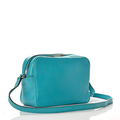 Gucci Pebbled Calfskin Small Soho Disco Bag Deep Cobalt 3 of 8